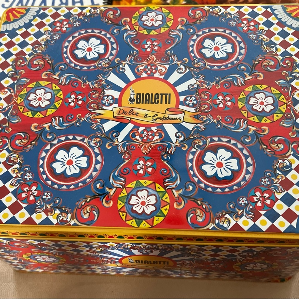 Dolce & Gabbana Bialetti Espresso set - Red, Blue, Yellow